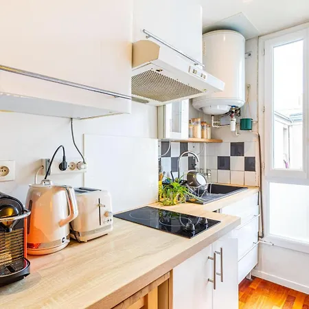 Guestready - Sejour Confortable Dans Le 19eme Arr. Appartement *